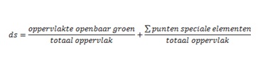 The calculation MKP Green indicator.