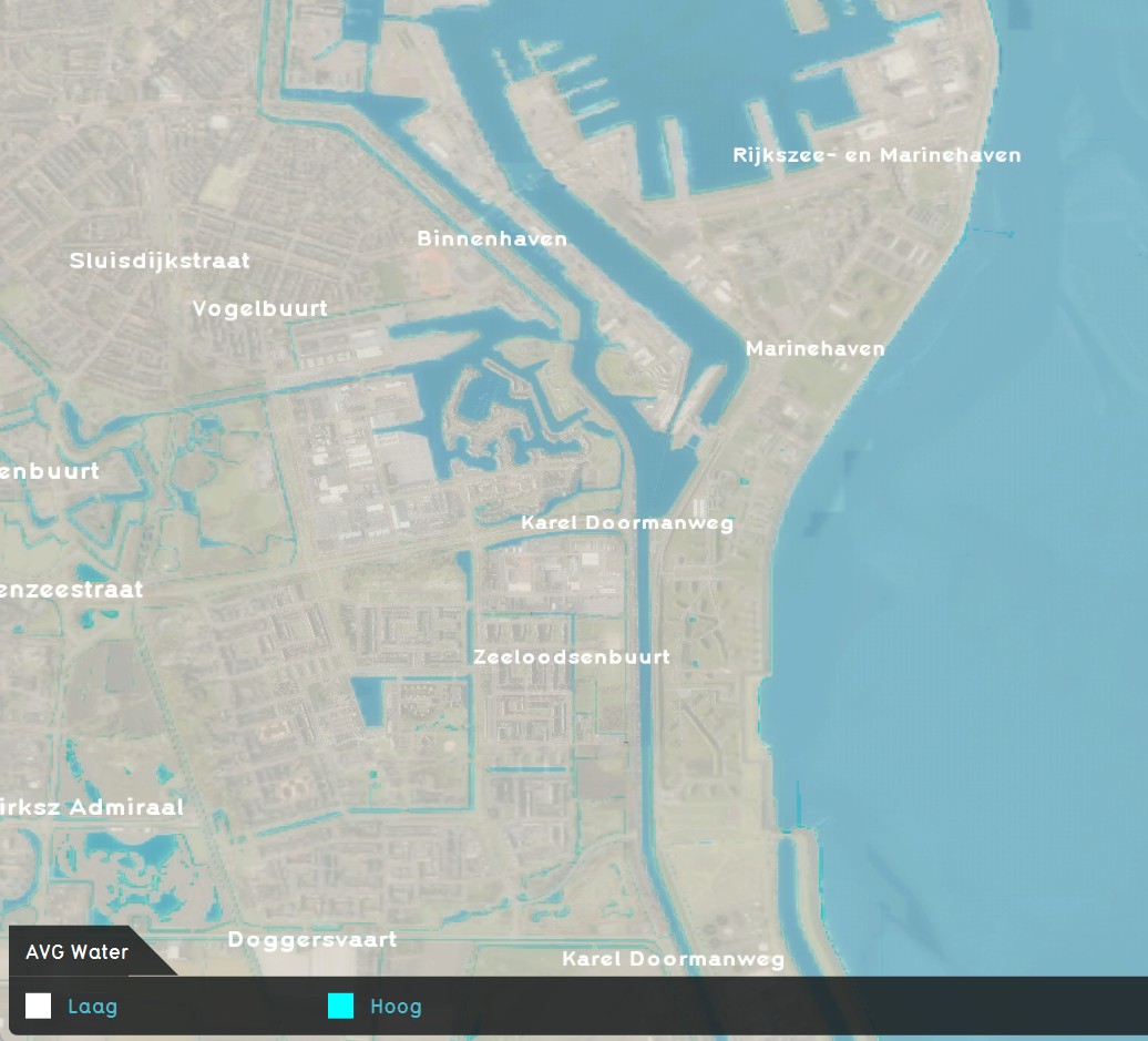 AVG Water Areas overlay