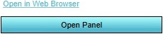 Button and hyperlink to access a preview of the panel content.