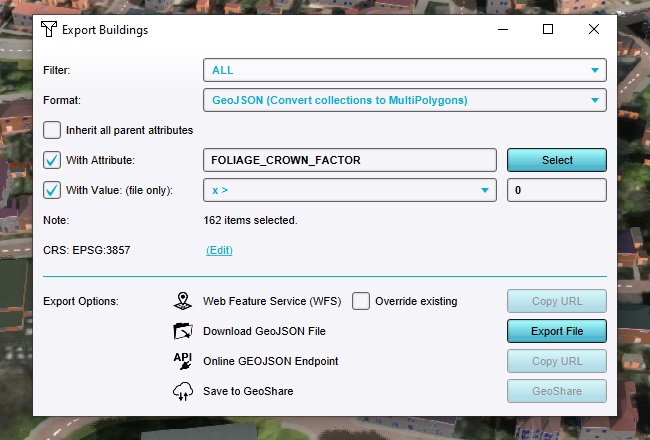 Tutorial trees export geo data export panel.jpg