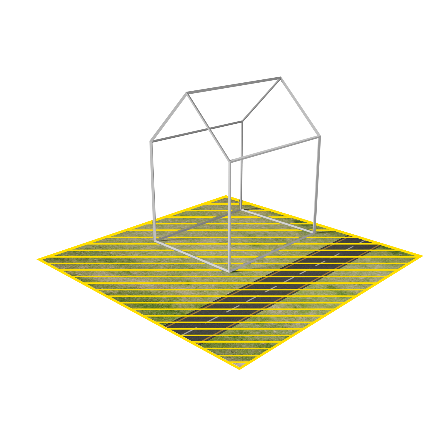 Landsize: surface area.